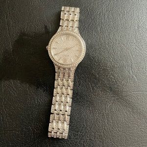 Bulova rhinestone watch